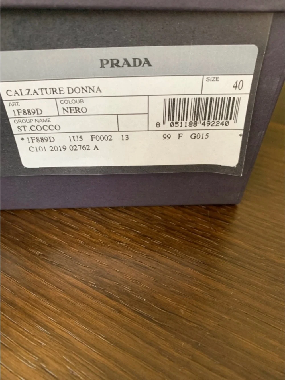 Prada Calfskin Ballet Flats